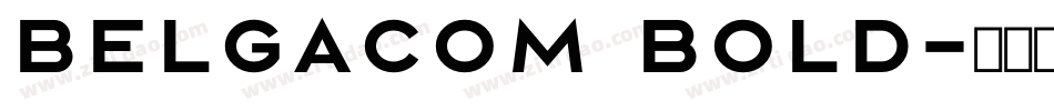 Belgacom Bold字体转换